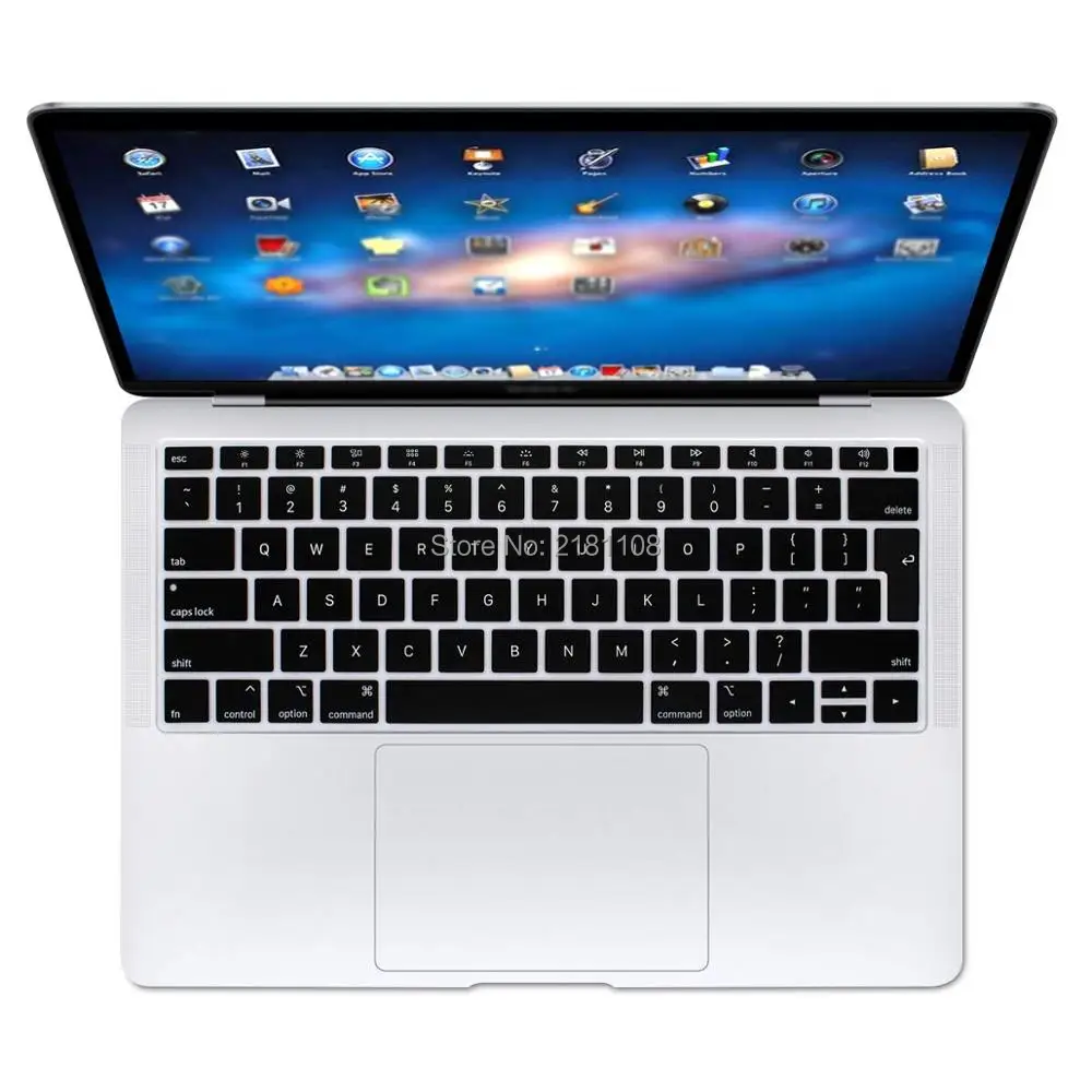 Силиконовая накладка на клавиатуру с испанским языком для MacBook новинка Air 13 2018