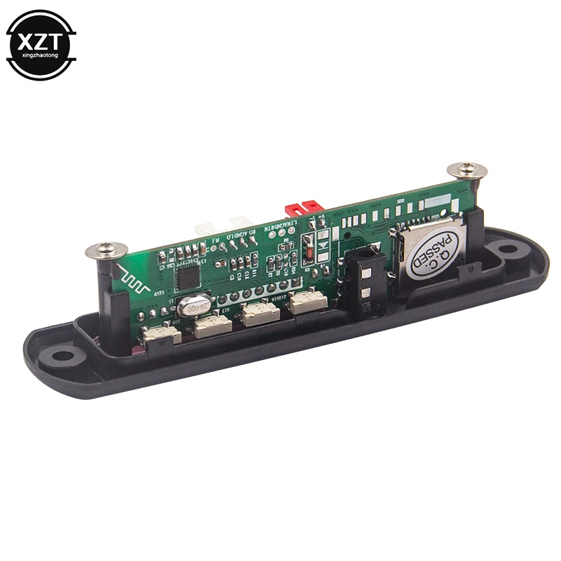 Плата mp3 декодера с Bluetooth 5 В 12 автомобильный комплект MP3 плеера FM радио TF USB 3 мм WMA AUX