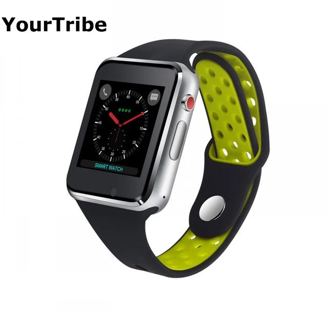 Смарт часы YourTribe Bluetooth M3 с камерой Facebook Whatsapp Twitter Синхронизация SMS Smartwatch поддержка