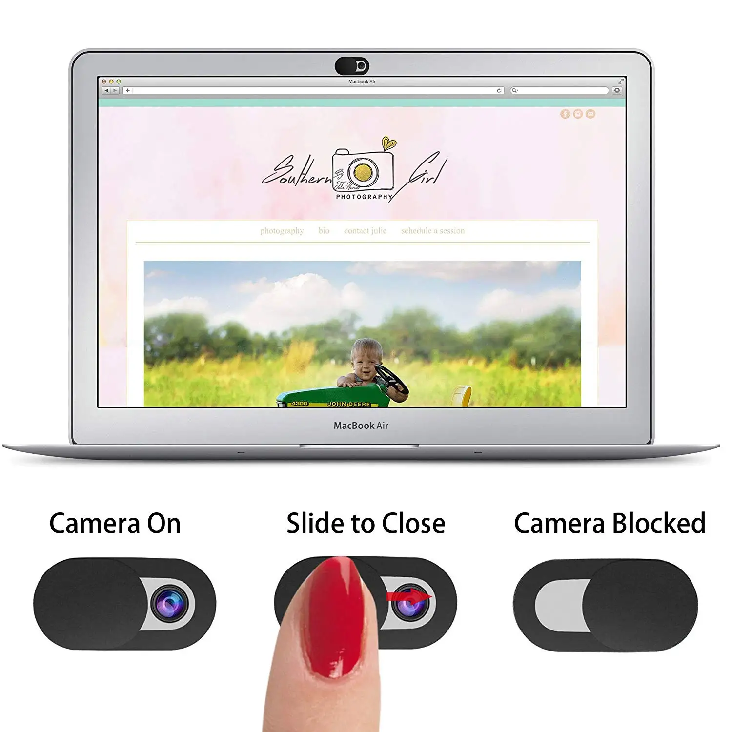 Ультратонкий чехол для камеры ноутбука веб слайдер MacBook Air Pro iMac iPad планшета