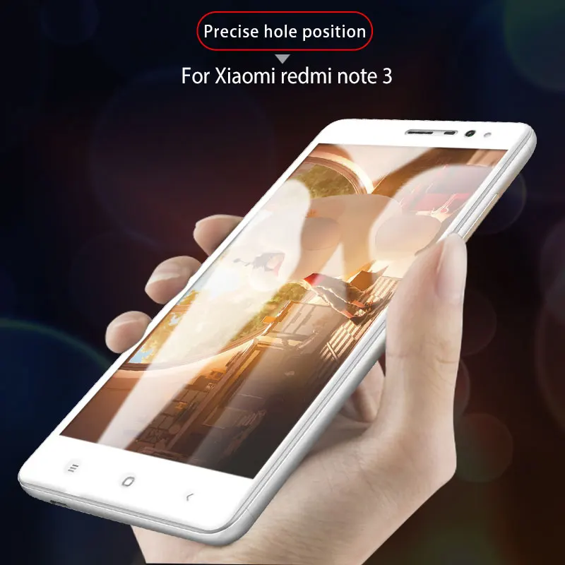 Для Xiaomi Redmi Note 3 закаленное стекло Передняя пленка защитная 5 дюймов для