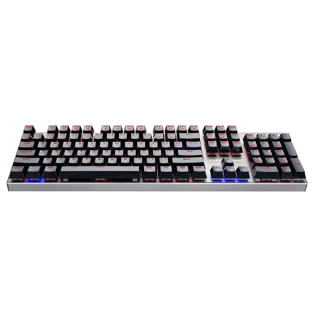 ThundeRobot K70 USB Проводная игровая механическая клавиатура с 104 клавишами подсветка