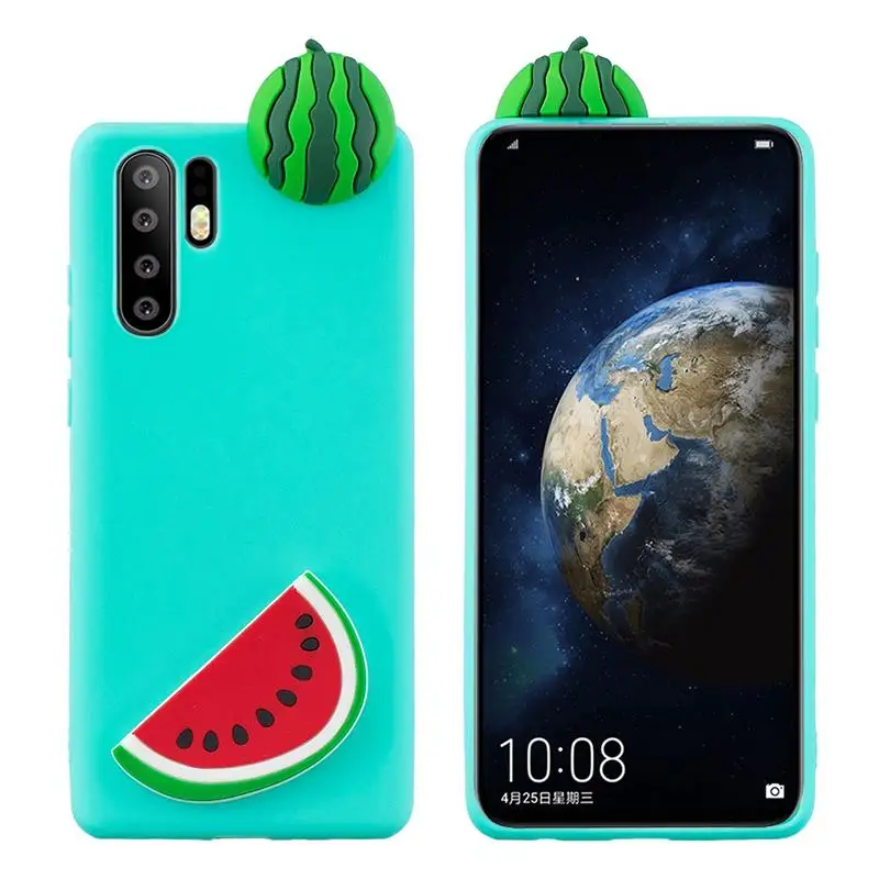 New Fashion 3D Cute Cartoon pattern Soft Silicone Practical Shockproof Slim Protective Case for Huawei P30 Pro | Мобильные телефоны