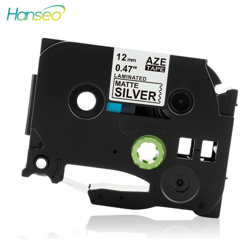Hanseo TZe-M931 tze ленты 12 мм х 8 м Совместимость для Brother P Touch стандартная ламинированная
