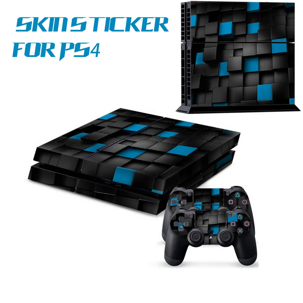 POWKIDDY стильная наклейка для всего тела на кожу чехол PS4 Playstation консоль и 2
