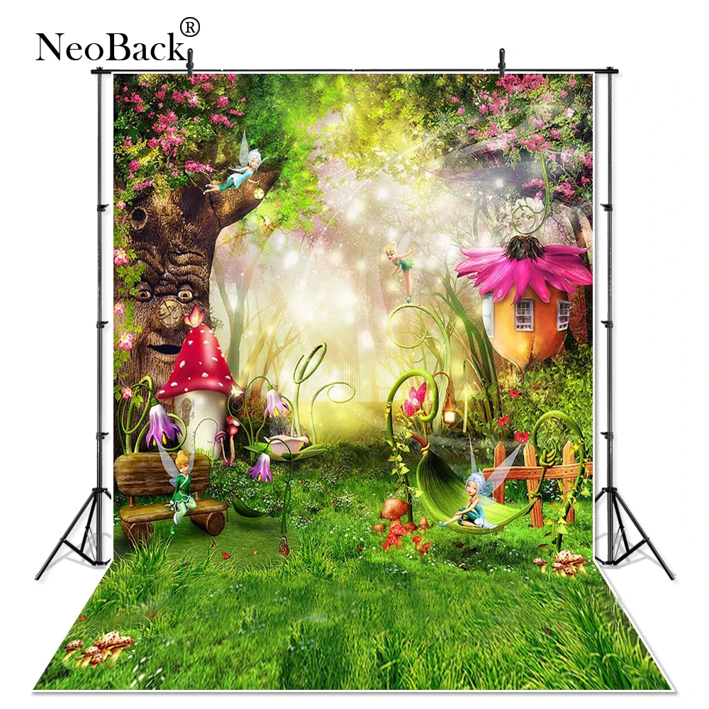 NeoBack виниловые весенние пасхальные сказочные фоны для фотосъемки в лесу детские
