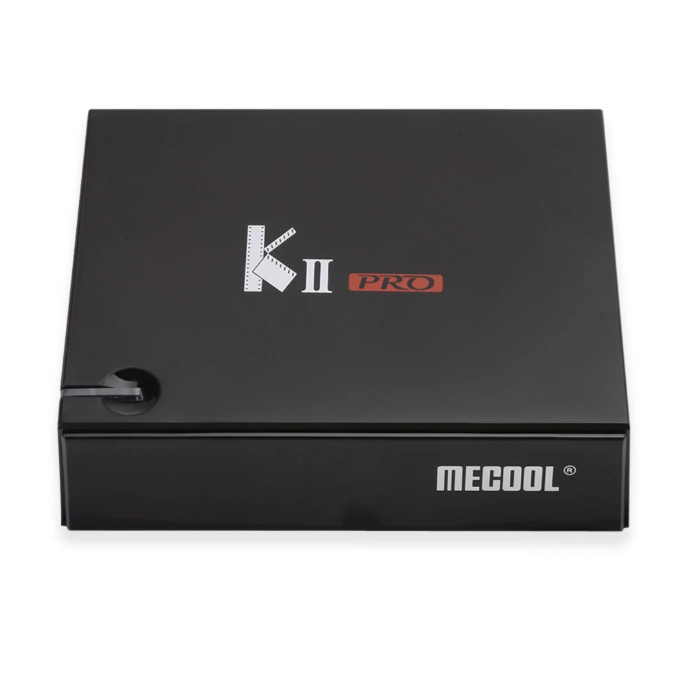 ТВ приставка MECOOL KII PRO Android 7.1.1 DVB S2 T2 K2 Amlogic S905D четырехъядерный 2G16G 4K Cline NEWCAMD 2 4/5 ГГц
