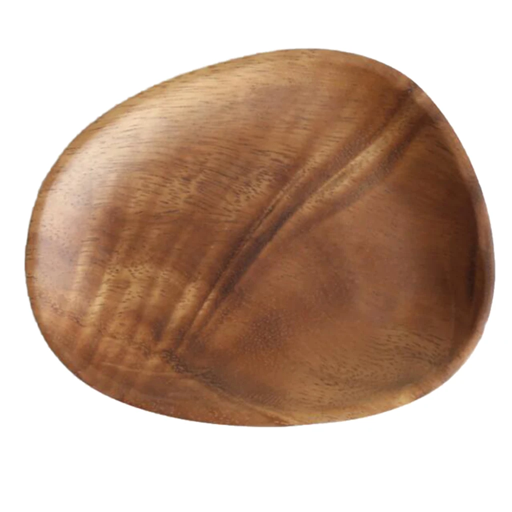 2 шт. деревянный поднос для сервировки чая и еды серверные тарелки домашний