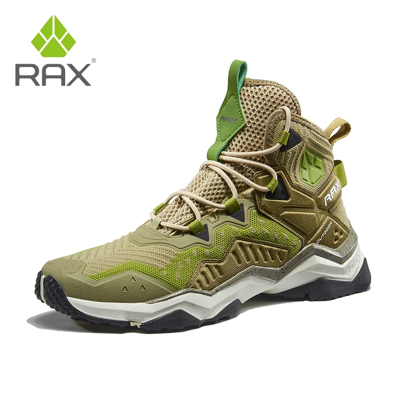 Rax 2019 New Style Light Breathable Hiking Shoes Men Outdoor Sports Sneakers for Man Trekking Boots Tactical Shoes Man Travel