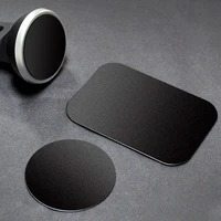 50 500pcs 40mm 45x65mm black metal plate disk iron sheet for magnet mobile phone holder for magnetic car phone stand holders