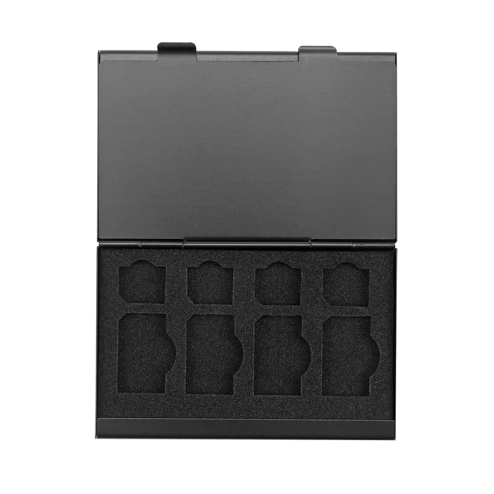 21 в 1 алюминиевая портативная SIM-карта Micro Pin Nano коробка для хранения карт памяти