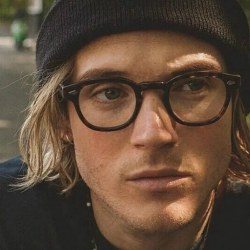 Оправа для очков Oulylan мужские дизайнерские очки в стиле Джонни Депп женские и