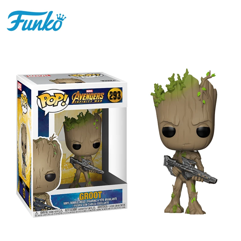 Официальный Marvel FUNKO POP! 1 шт. первого издания стражи Галактики Грут друг для детей с