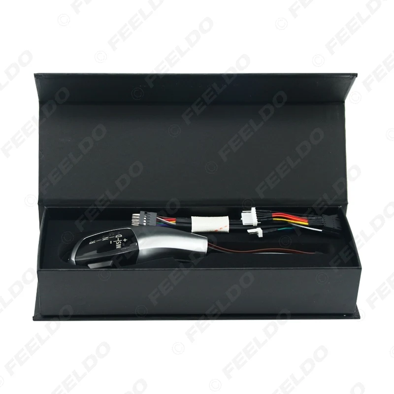 FEELDO Upgrade To LHD LED Электронная ручка переключения передач для BMW E46 2D Facelifted/E46 4D Pre facelift