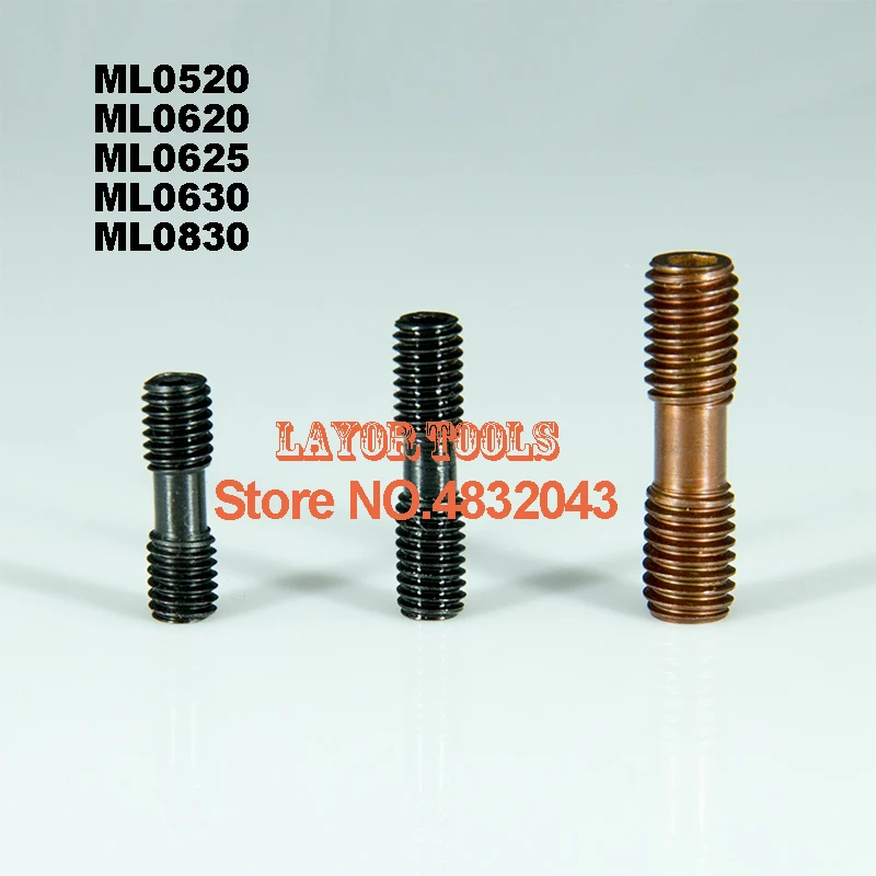 

Free Delivery 10pcs Clamp Screw ML0630 CNC Tools Spare Screw Double screw