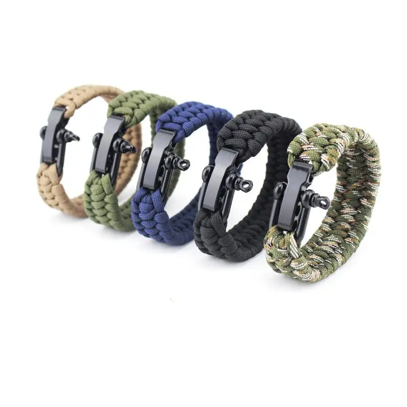 Браслет Mounchain Survival Camping Rope Paracord походный зонт спасательный трос браслеты 9