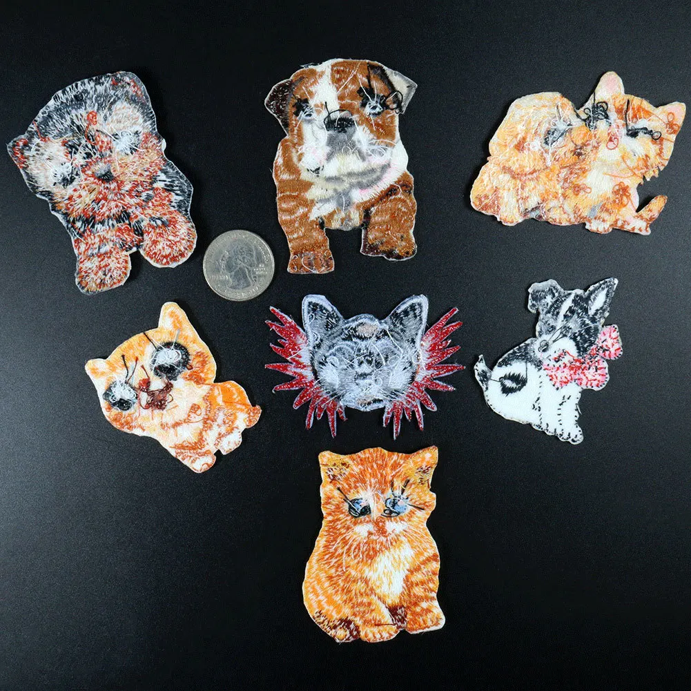 2019 Высокое качество Kawaii кошки собаки друзья значки мультфильм белка DIY украшения