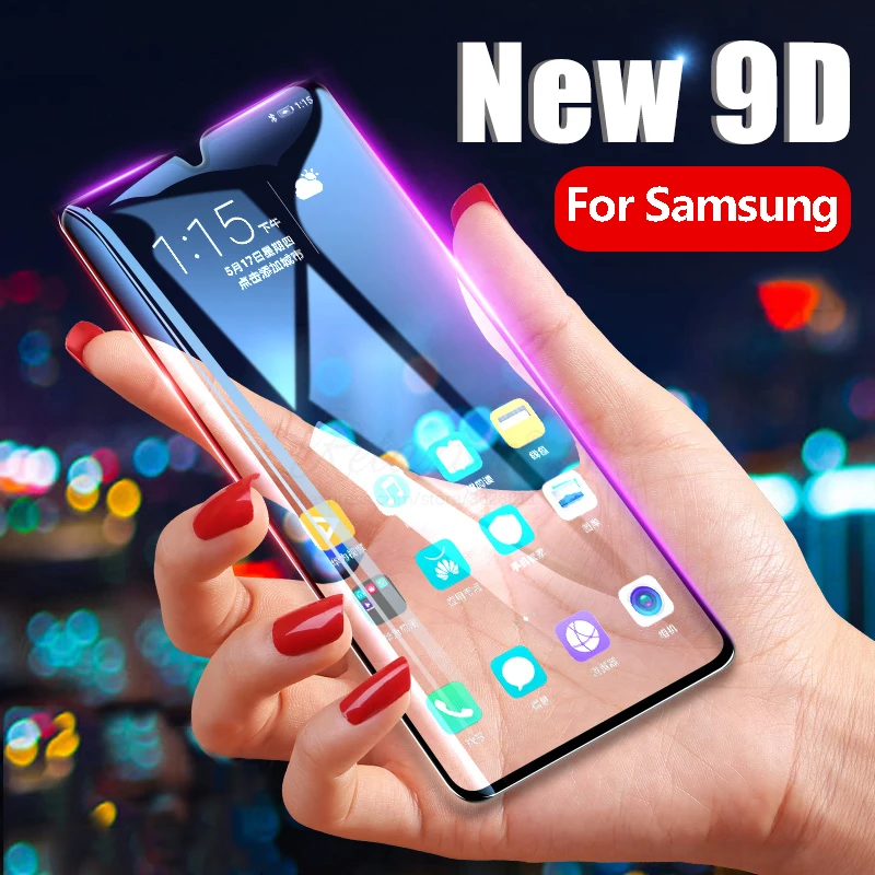 Закаленное стекло 9D с полным покрытием для Samsung Galaxy A30 A50 защитная пленка 9H A 30 50