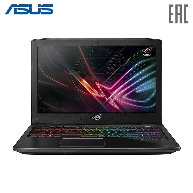 Ноутбук ASUS ROG GL503GE Intel Core i7 8750H/16Gb/1Tb/NO ODD/15.6&quot FHD/NVIDIA GeForce GTX 1050Ti 4Gb/Camera/Wi Fi/No OS/Aluminum Black