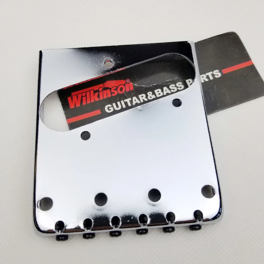 Винтажный мост для Tele электрической гитары Wilkinson латунные сиденья TL