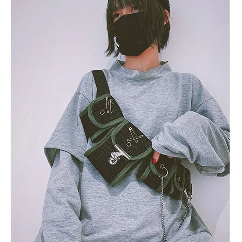 Men Waist Bag Ladies Designer Fanny Pack Fashion Street Money Chest Bum Belt Bags Heuptas Women Pochete New Cool Heuptasje | Багаж и сумки