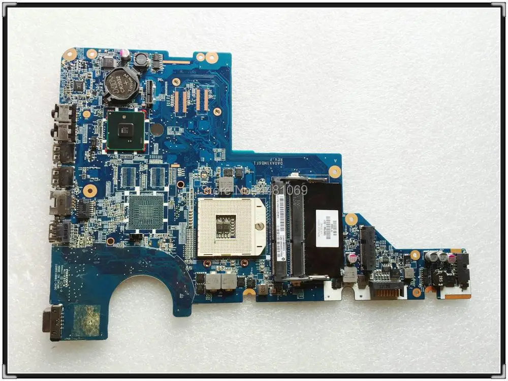595184 001 для ноутбука HP CQ42 CQ62 G72 G62 DA0AX1MB6F0 DA0AX1MB6F1 материнская плата HM55 DDR3|Материнские