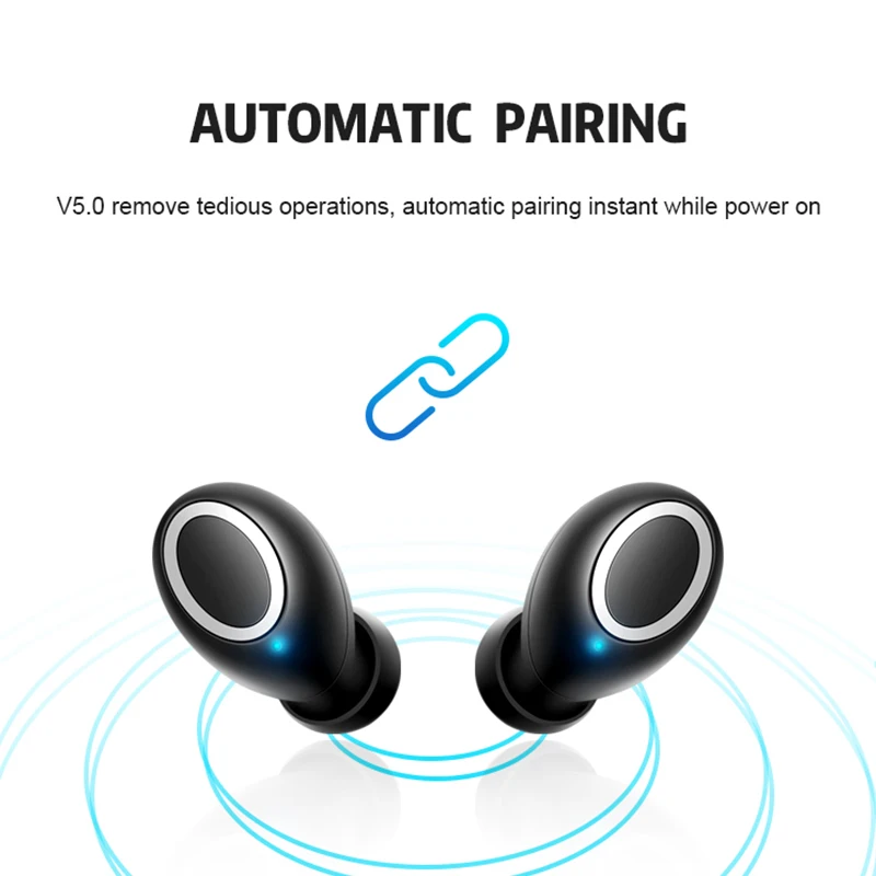 Новинка D015 tws беспроводные наушники Bluetooth сенсорные спортивные