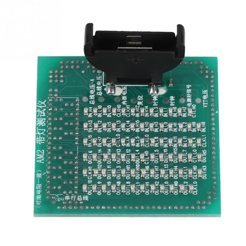 Настольная материнская плата тест er для ЦП Тестовая карта с светодиодный