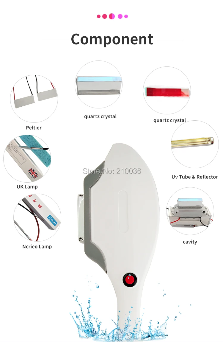 Недорогой IPL наконечник/E-light ручка/SHR ручка с лампа из Великобритании | Красота и