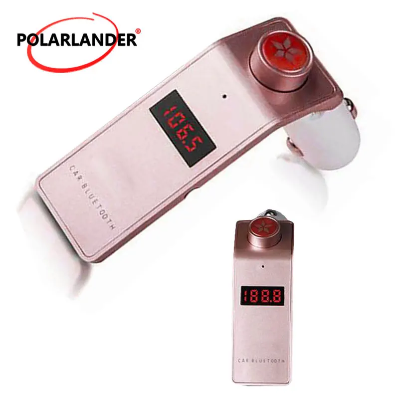 Новый смартфон BluetoothMP3 плеер Handsfree Car Kit Dual USB зарядное устройство FM передатчик с Micro