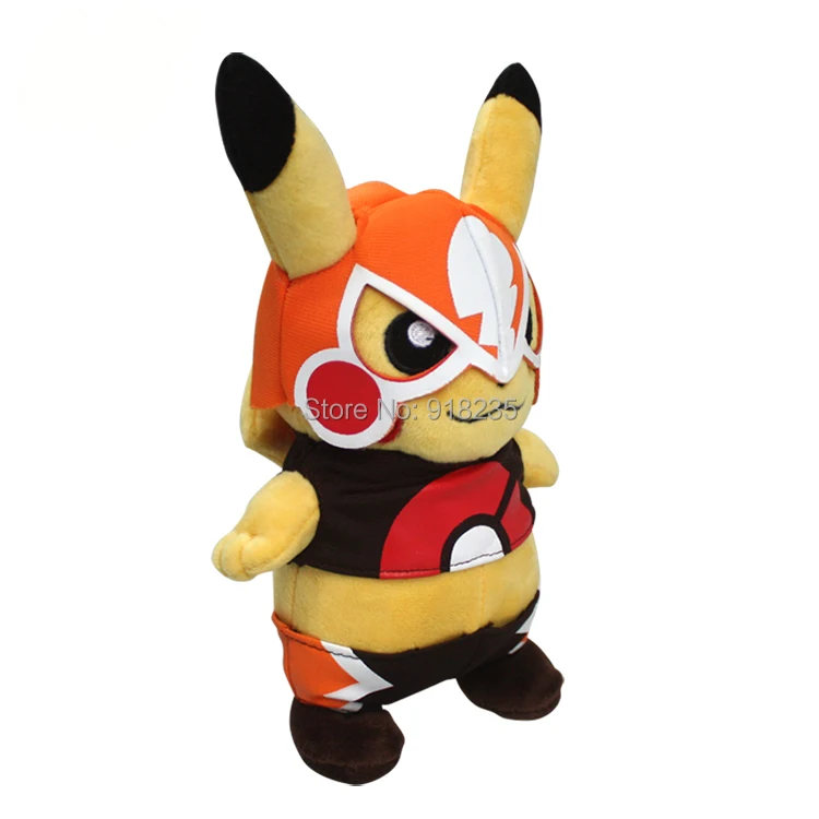 Asked Wrestler Pikchu Libre 8 &quot20 см плюшевые куклы набивные игрушки в розницу|Персонажи