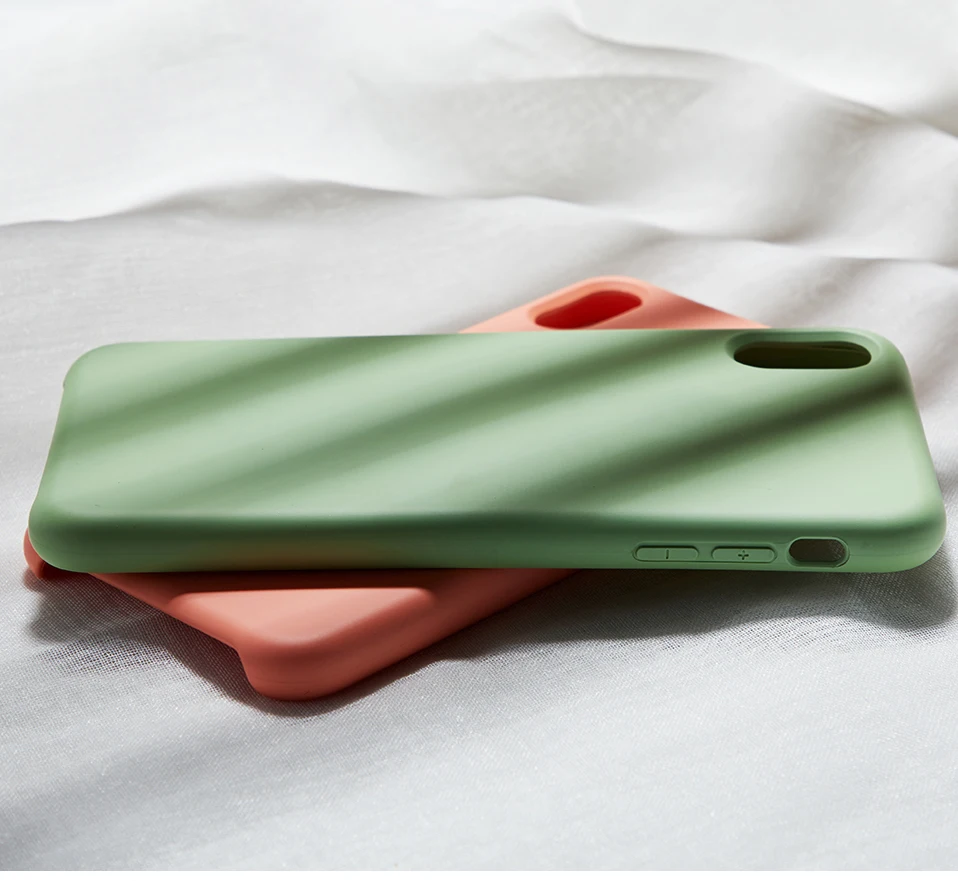 Plain Phone Case For IPhone 7 8 Luxury Liquid Silicone Cover Anti-knock Cellphone X XR XS 6 6S Plus Funda Coque |