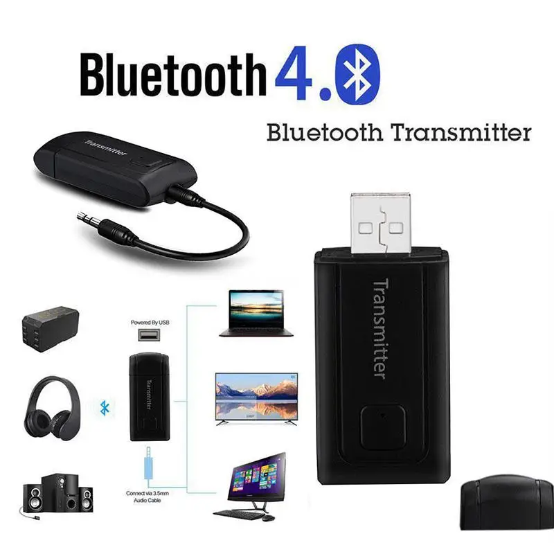 HobbyLane Bluetooth V4 передатчик беспроводной A2DP 3 5 мм стерео аудио музыкальный адаптер
