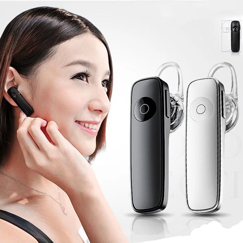 Бизнес Bluetooth наушники Моно беспроводной с микрофоном наушник громкой связи