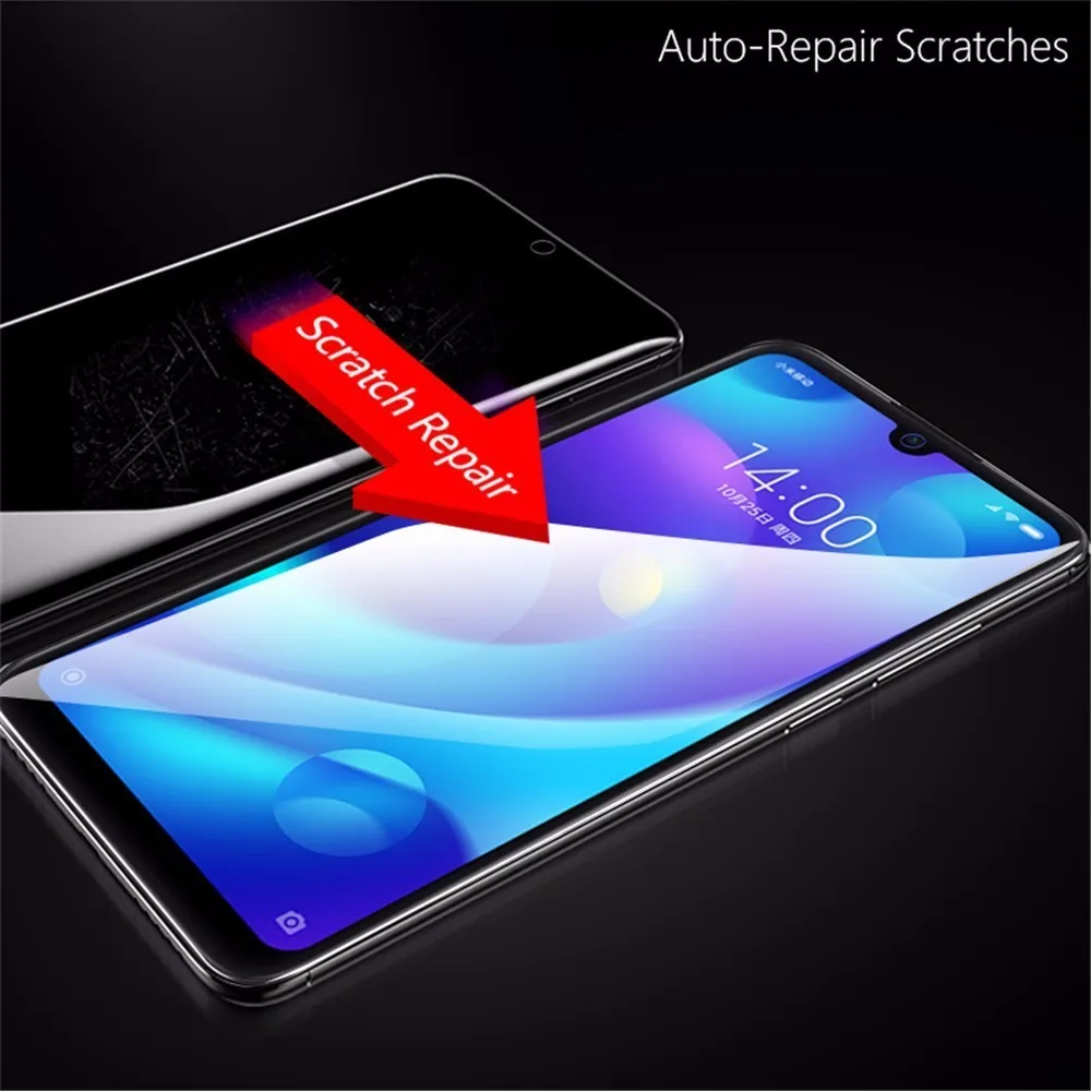 Новая 10D мягкая Гидрогелевая пленка для Xiaomi Mi 9 9SE Mix 2S 3 защитная на весь экран Redmi 7 6
