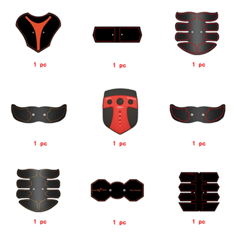 1 шт. потеря веса десятки запасная часть стимулятор мышц EMS фигура тела машина для