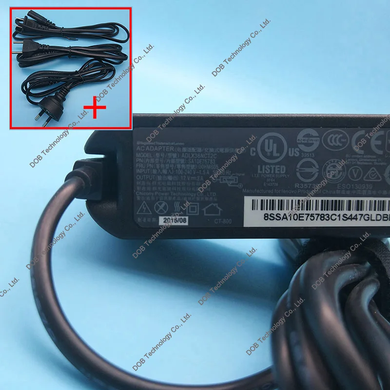Блок питания для ноутбука LENOVO адаптер переменного тока зарядки 4X20E75063 ADLX36NCT2C