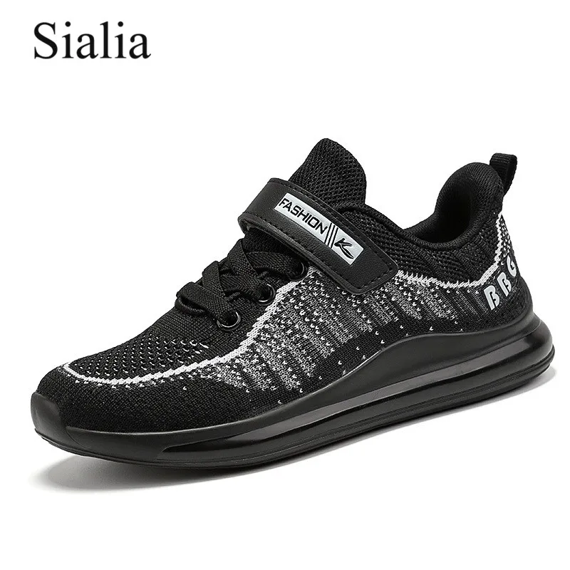 Sialia Children Casual Shoes For Kids Sneakers Boys Girls Breathablke Mesh Cushion Running Trainer Footwear 2019 | Детская одежда и
