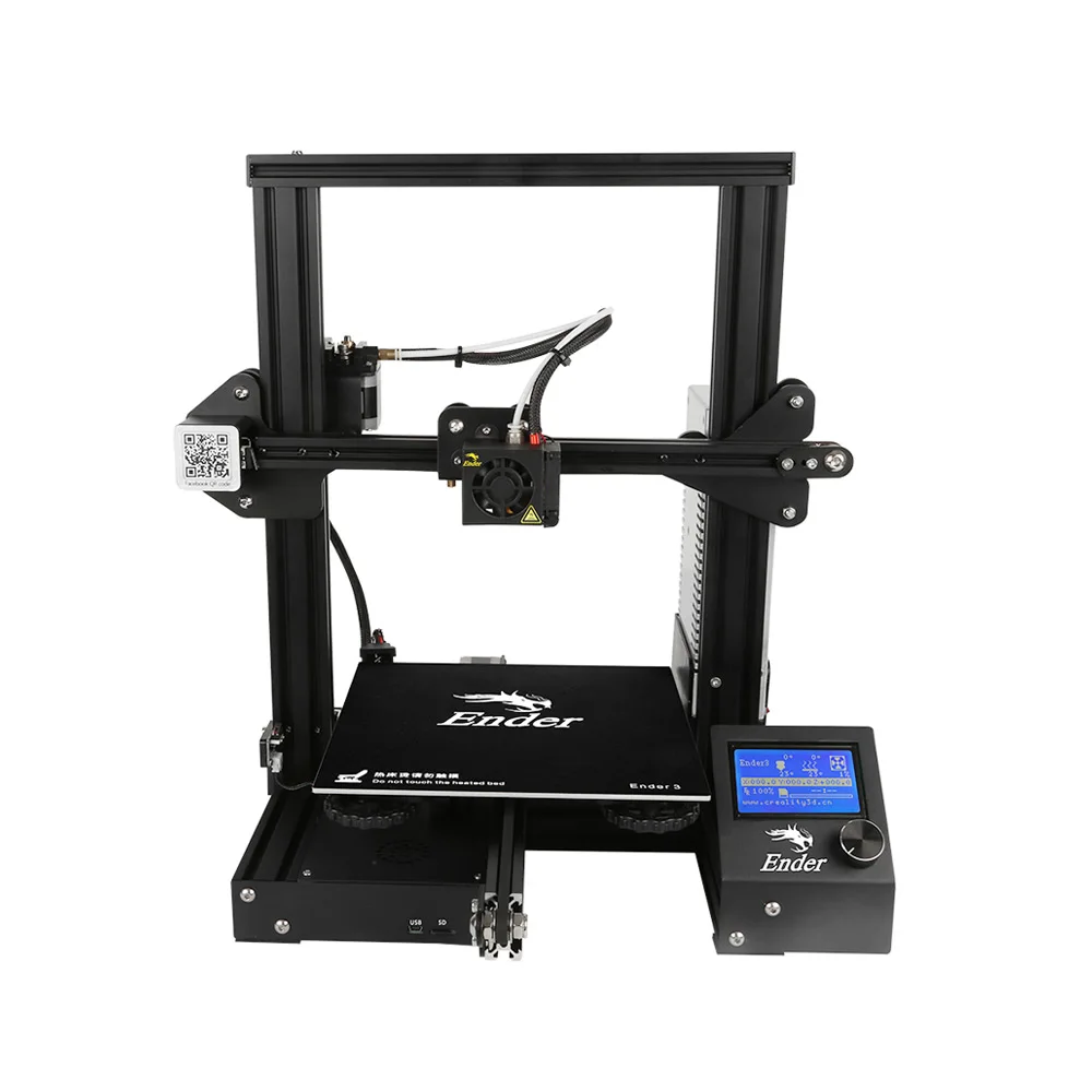 CREALITY Ender 3 Pro 3D принтеры DIY Kit 220*220*250 мм печати Размеры i3 Ptinter возобновить Мощность