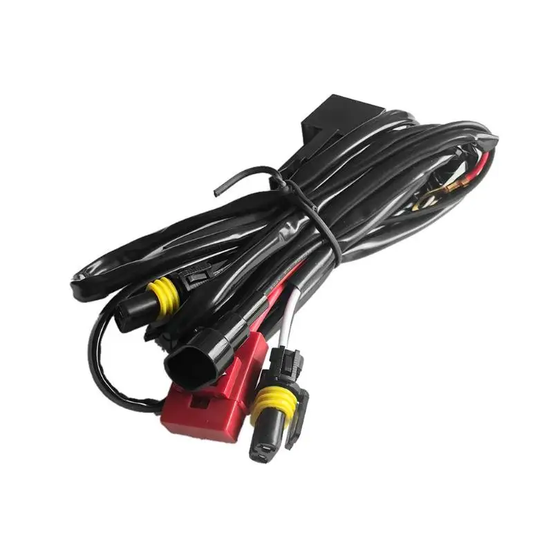 75 Вт 100 H1 H3 H7 H8 H9 H11 9005 9006 HID комплект ксеноновых передних фар монтажный жгут для