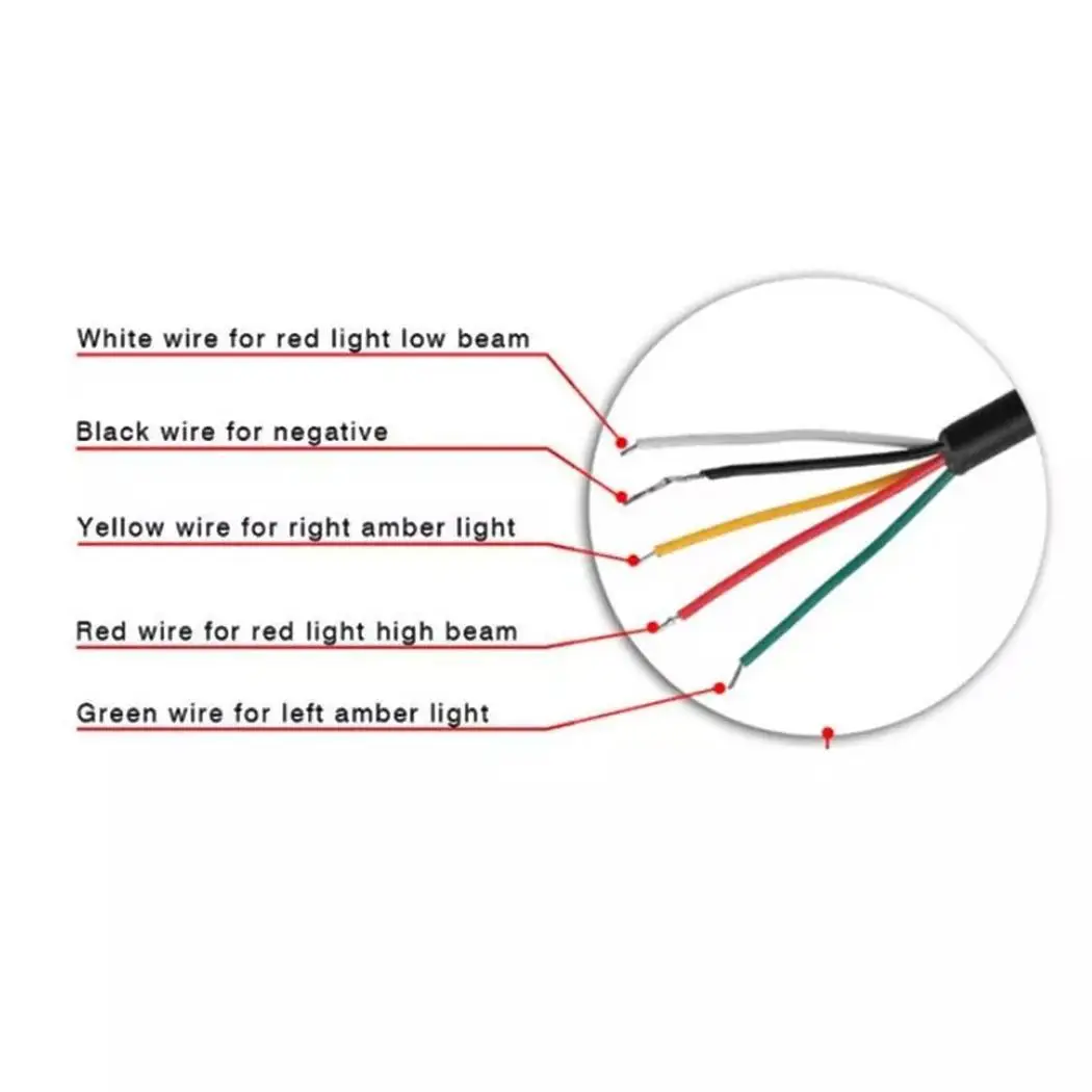 48SMD мотоцикл светодиодный стоп-сигнал поворот сигнала 3528SMD + 3014SMD DC11-14V корпус