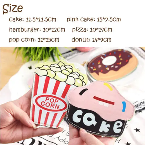 Кавайный мультяшный Женский Детский плюшевый Кошелек для монет Мини Портативный