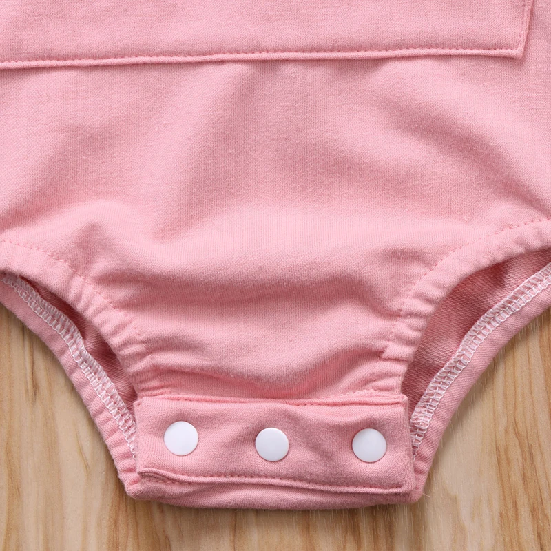 

pudcoco Newborn Infant Baby Girl Boys Hooded Jumpsuit Outfit Bodysuit Clothes baby girl cotton casual bodysuit baby girl