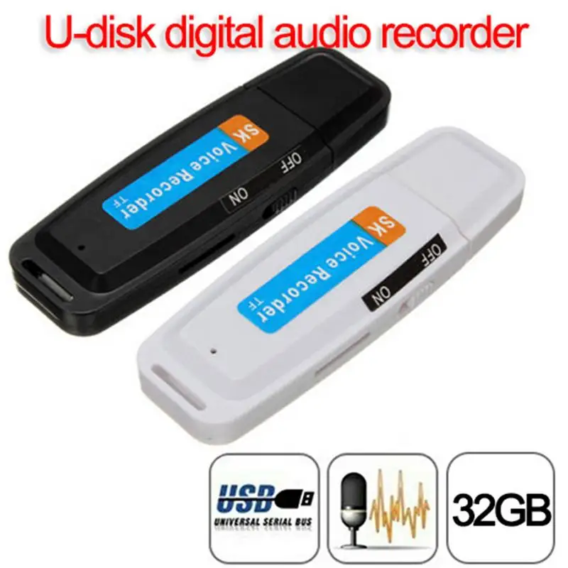 Новинка высокое качество u-диск цифровой Аудио Диктофон ручка USB флеш-накопитель