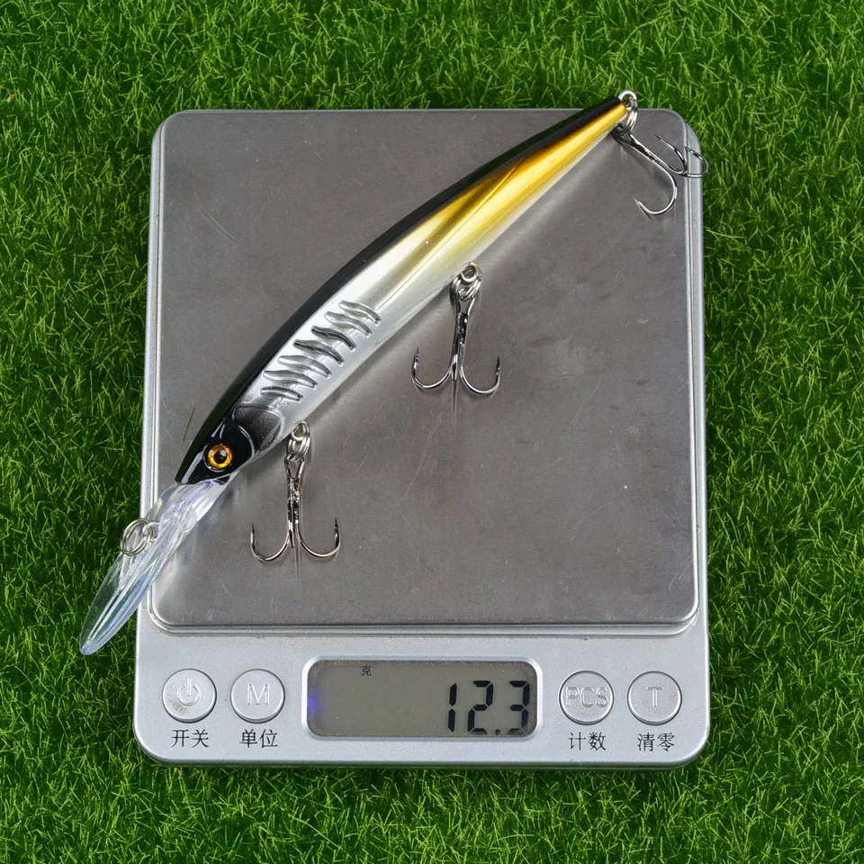 Приманка LINGYUE Minnow 1 шт. воблеры Pesca 14 5 см/12 г плавающая жесткая рыболовная приманка