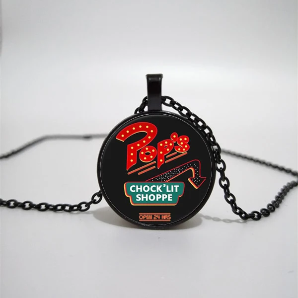 Выталкивает стекло ожерелье для мужчин и женщин ювелирные изделия Кулон