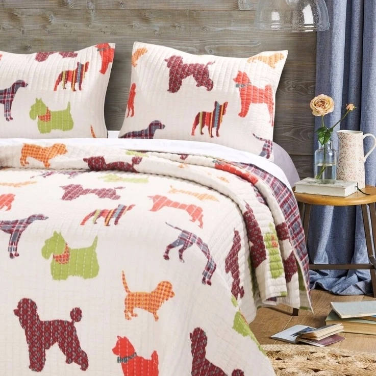 Baxter Style King size Quilt Set 3-Piece | Дом и сад