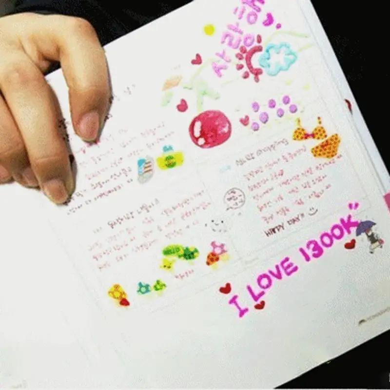 3 Colors Puffy Paint Set DIY Painting Creative Doodles Pen Student Supply | Обустройство дома