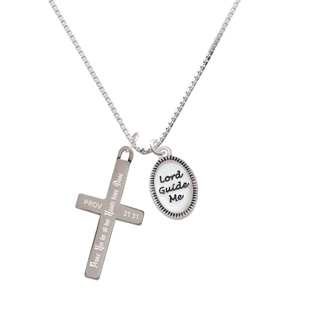 Lord Guide Me - Praise Her Cross Necklace | Украшения и аксессуары