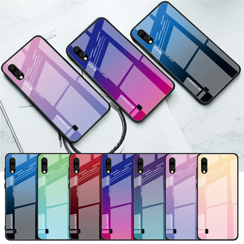Градиентный телефонный чехол для OPPO R17 R19 Pro R15X F11 K1 Find X Полностью Защитный из